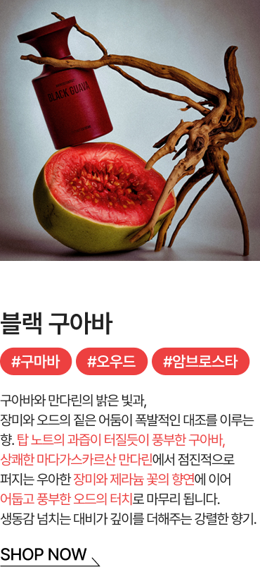 블랙 구아바 SHOP NOW