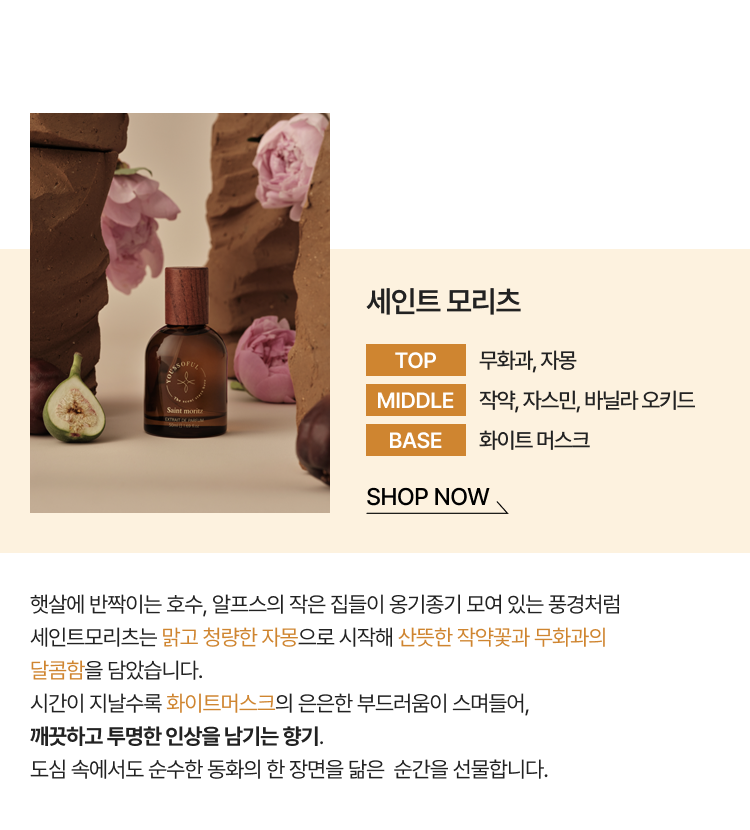 세인트 모리츠 SHOP NOW