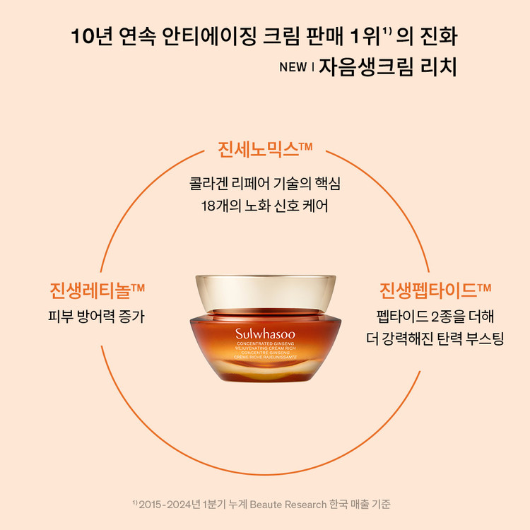설화수 자음생크림 리치 50ml (24AD)