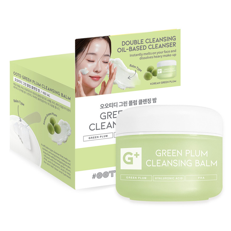 OOTD 그린 플럼 클렌징 밤 100ml