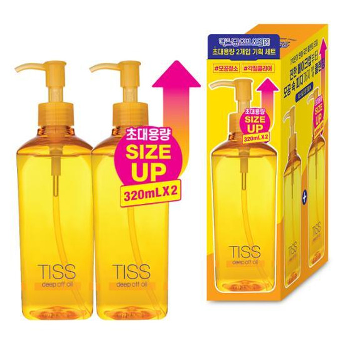 [대용량/ 총640ml]  티스 딥 오프 오일 320ml 더블 기획