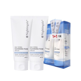 데일리 더마 클렌징폼 마일드 애씨드 1+1기획 (140ml x 2)