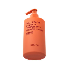 [BEST/복숭아향]  쿠오카 와일드피치 핸드&바디 로션(300ml)