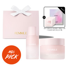 파뮤 로즈 디럭스세트(밀키에센스30ml+쉬폰크림16g)