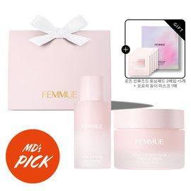 [파뮤] 로즈 디럭스세트(밀키에센스30ml+쉬폰크림16g)