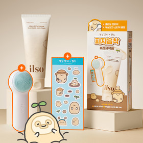 일소 그레인 포테이토 클렌징 팩폼 150ml 기획 (+세안브러쉬+감자스티커) (부실감자 콜라보)