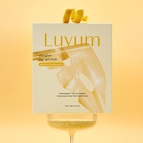러븀 애프터 글로우 유자겔 마스크 1p