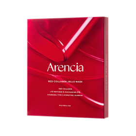 아렌시아 레드 콜라겐 젤로 마스크 4매입