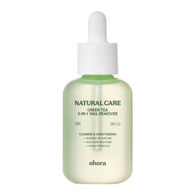 오호라 내추럴케어 그린티 3-in-1 네일 리무버