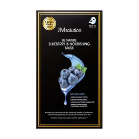 제이엠솔루션 비 네이처 블루베리 & 너리싱 마스크 10매입