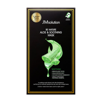 제이엠솔루션 비 네이처 알로에 & 수딩 마스크_10매입