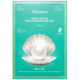 제이엠솔루션 청광 마린 진주 모이스처 마스크 플러스 10매입