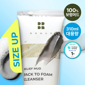 [쫀쫀버블] 비알머드 리커버리 머드 팩투폼 클렌저 310ml