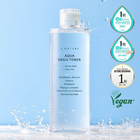 [에스네이처] 아쿠아 오아시스 토너 300ml