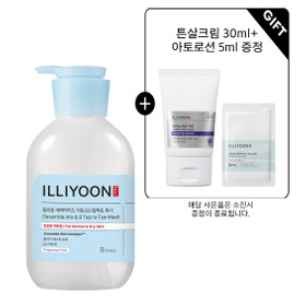 [약산성/온가족] 일리윤 세라마이드 아토 6.0 탑투토워시 500ml