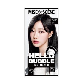 미쟝센 뉴 헬로버블 3AB애쉬블랙 100g
