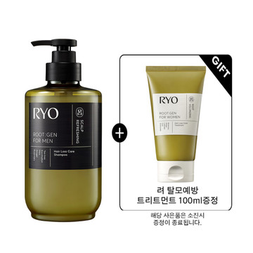 [남성특화] 려 루트젠 남성맞춤 탈모전문케어 샴푸 515ml