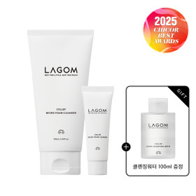 [수분버블/단독기획] 라곰 셀럽 마이크로 폼 클렌저 기획 (150ml+30ml)
