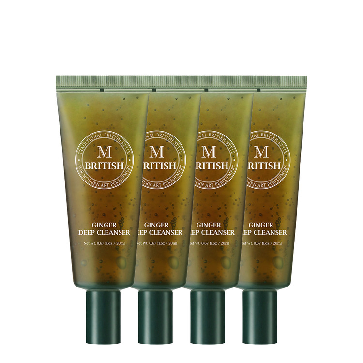 브리티시엠 진저 딥 클렌저 20ml*4
