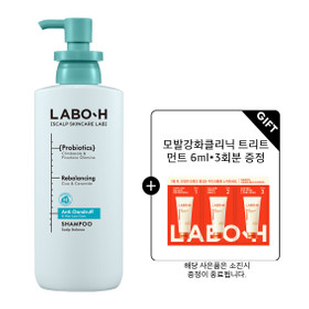 [비듬/각질/가려움] 라보에이치 댄드러프클리닉 샴푸 탈모증상완화 400ml