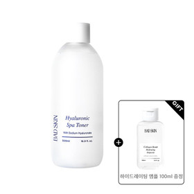 [능암 온천수 85%] 배드스킨 히알루로닉 스파 토너 500 ml