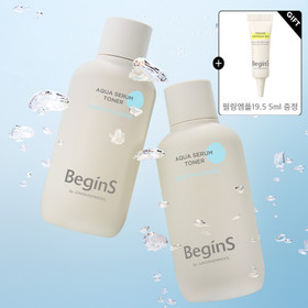 [피부갈증해소]비긴스 바이 정샘물 아쿠아 세럼 토너