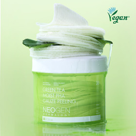 [수분필링/토너패드] 네오젠 더마로지 그린티 수분PHA 거즈필링 토너 패드(190ml,30매)